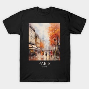 An Impressionist Painting of Paris - France T-Shirt